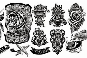 About travel tattoo idea