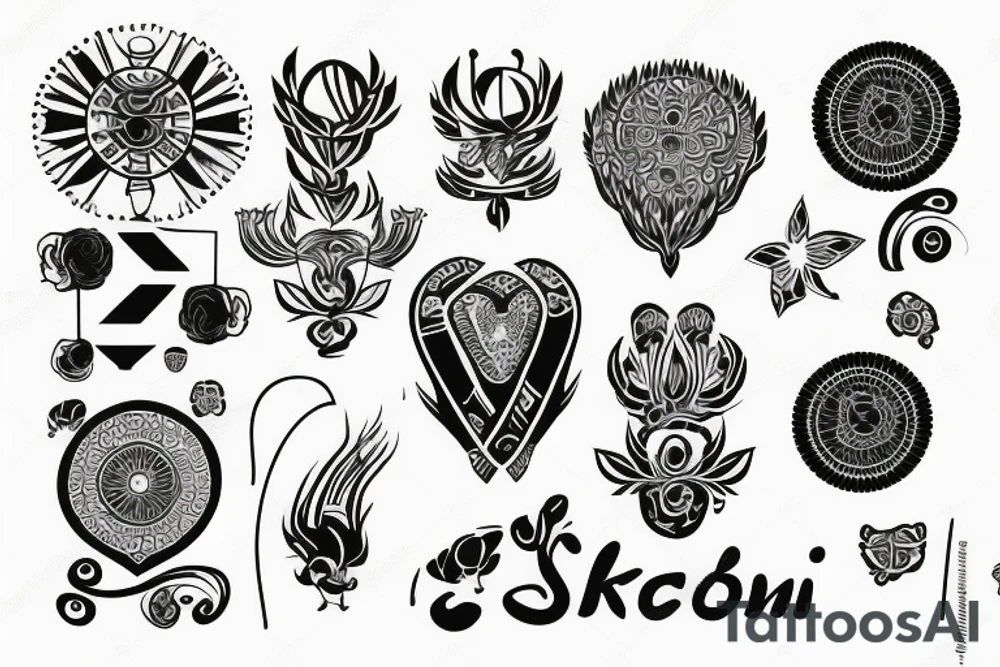 Ukraine symbol tattoo idea