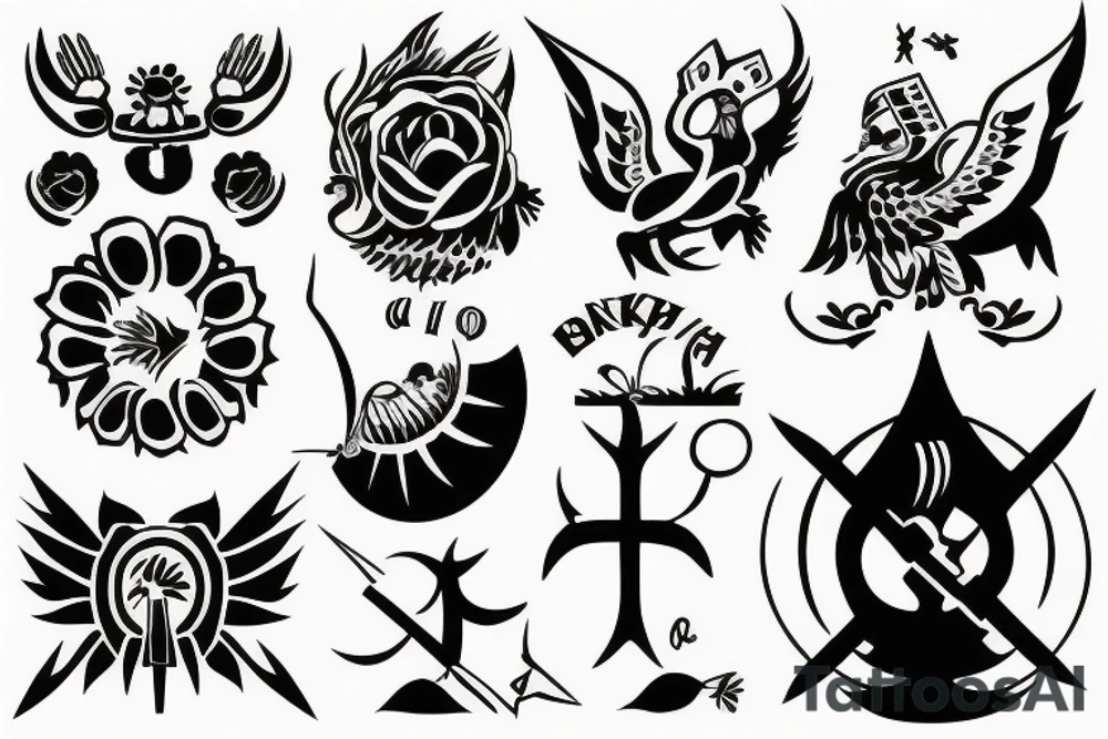 Ukraine symbol tattoo idea
