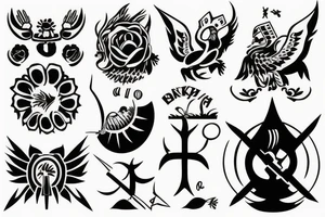 Ukraine symbol tattoo idea