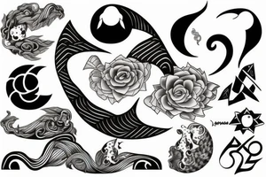 yinyang tattoo idea