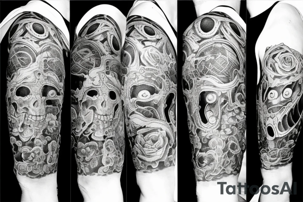 monster tattoo idea