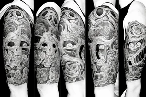 monster tattoo idea