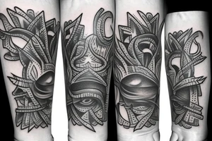 a poker hand tattoo idea