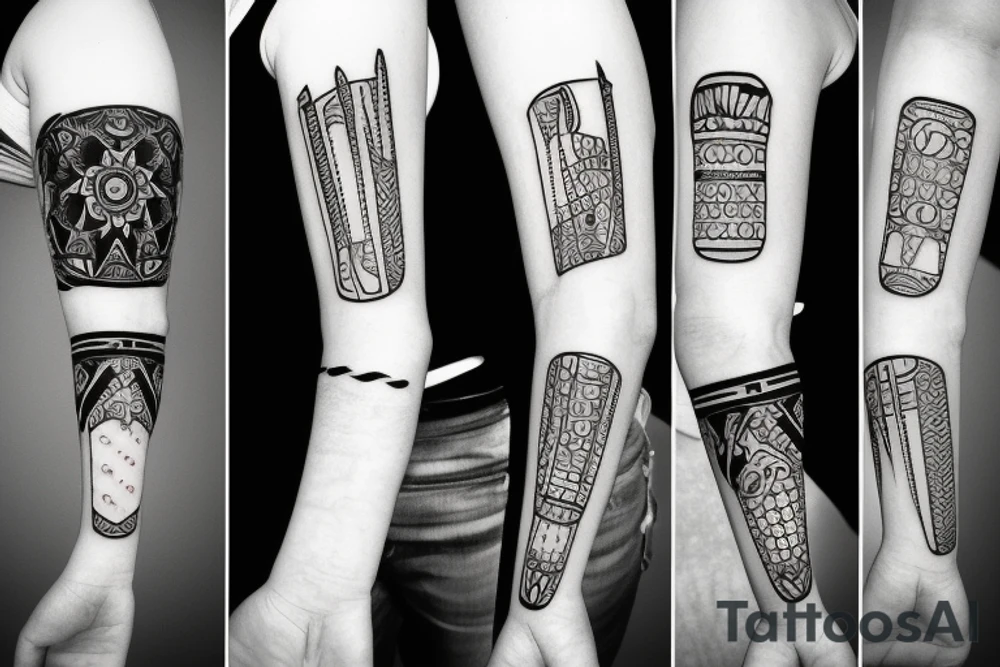 a poker hand tattoo idea