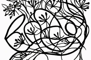 Japanese blossom tree. tattoo idea