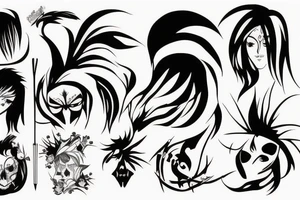bleach tattoo idea