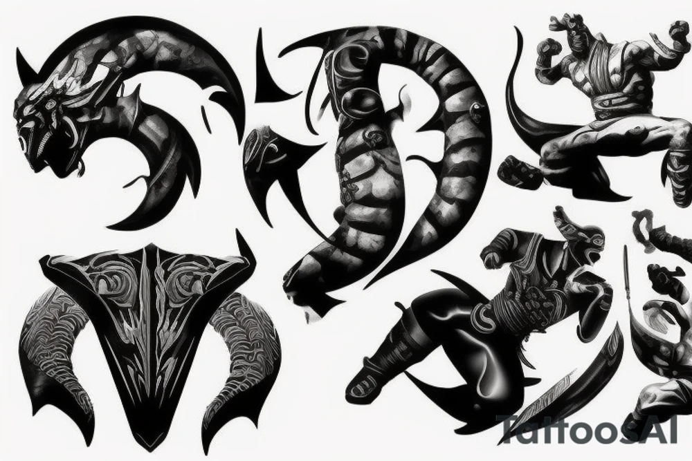 Mortal kombat tattoo idea