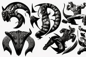 Mortal kombat tattoo idea
