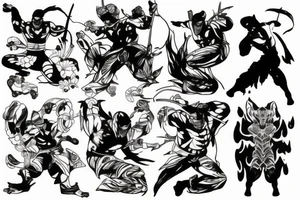 Sub-zero tattoo idea