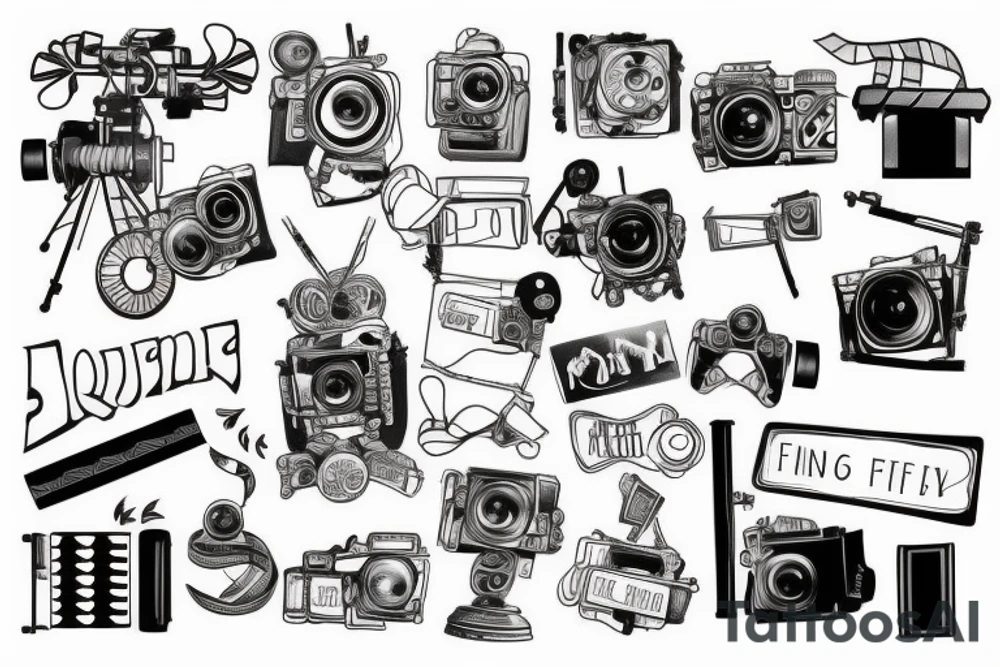 Filmmaking tattoo idea