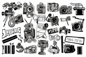 Filmmaking tattoo idea