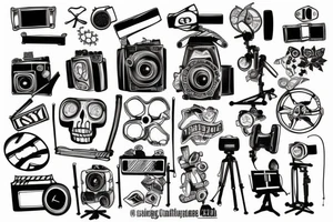 Filmmaking rec tattoo idea
