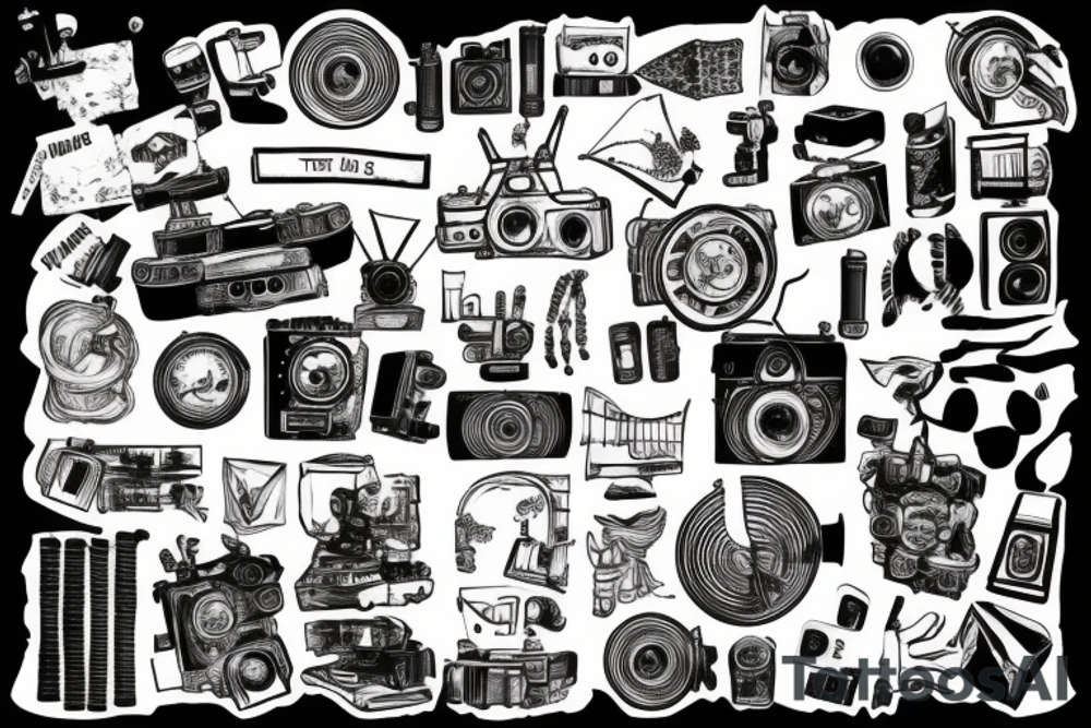 Filmmaking rec tattoo idea