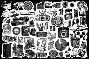 Filmmaking rec tattoo idea