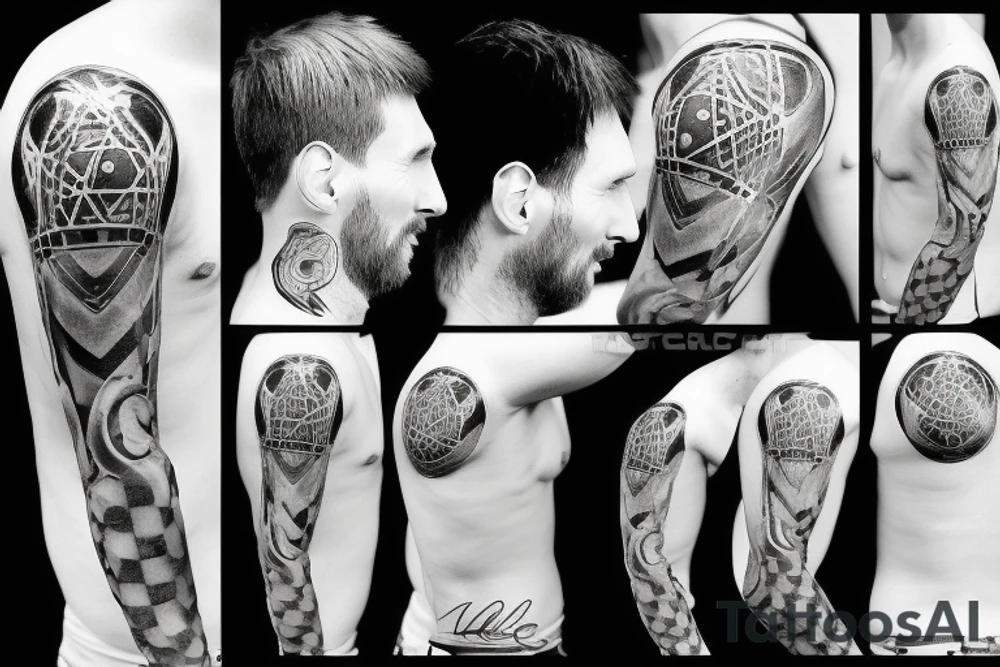 Lionel messi world cup tattoo idea