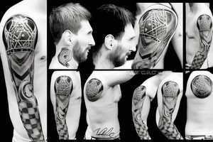 Lionel messi world cup tattoo idea