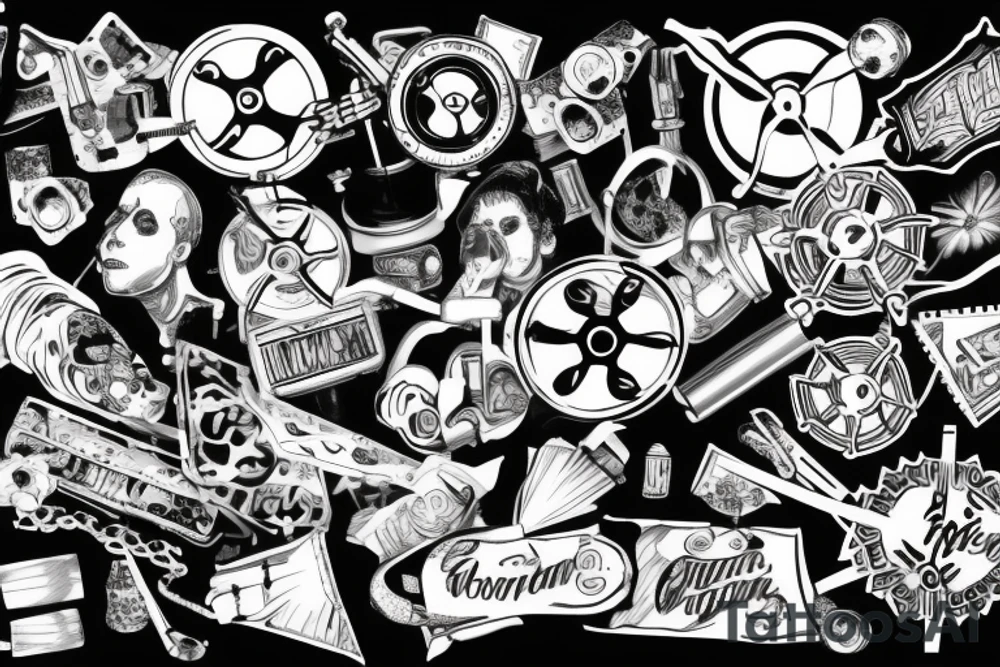 Film cinema tattoo idea