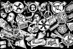 Film cinema tattoo idea