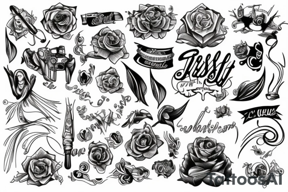 Trust and life tattoo idea