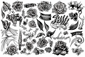 Trust and life tattoo idea