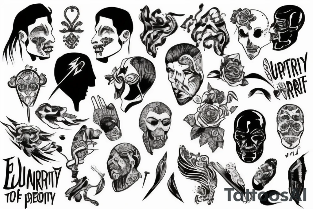 superiority over people tattoo idea