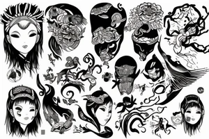 the birth of humanity tattoo idea