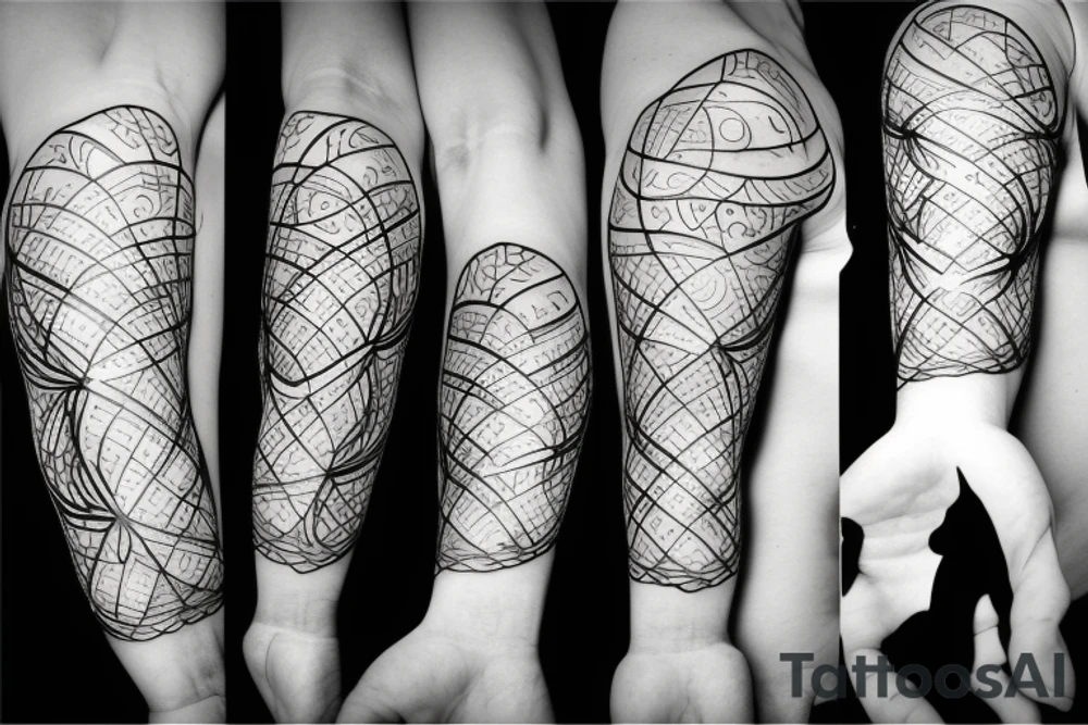 Hourglass tattoo idea
