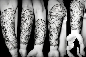 Hourglass tattoo idea