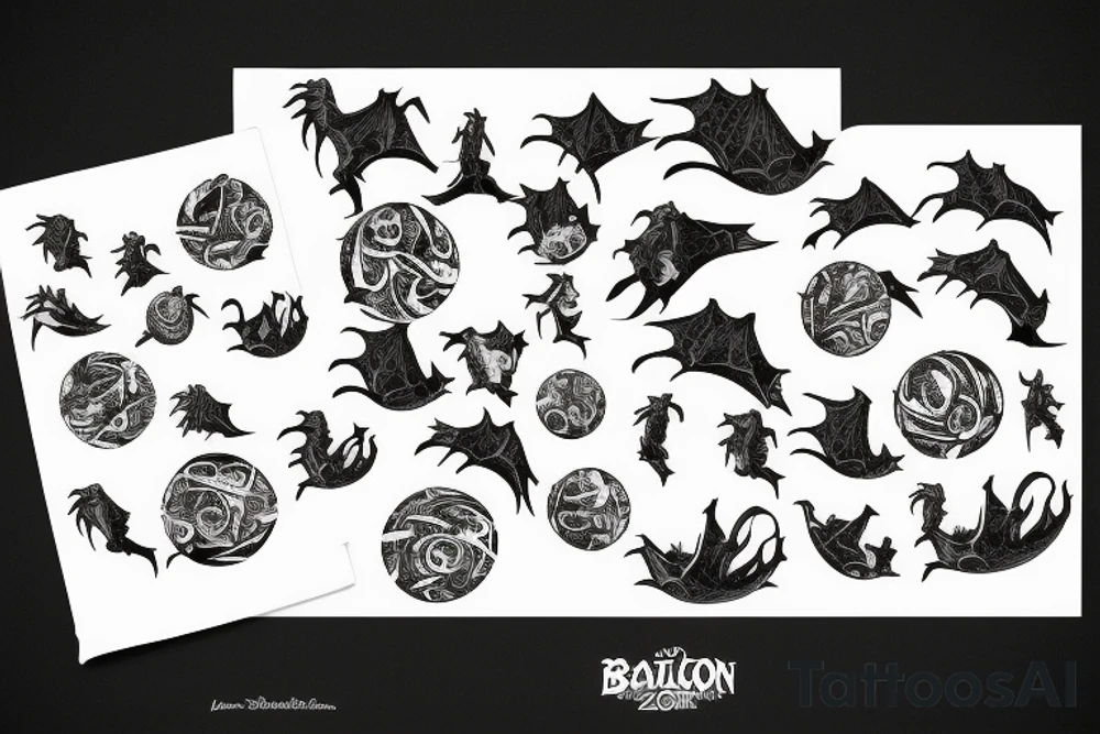 Drogon ball z tattoo idea