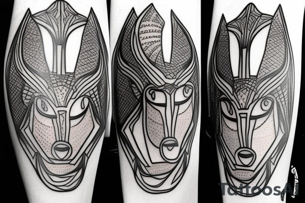 Anubis tattoo idea