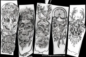 memento mori and amor fati tattoo idea