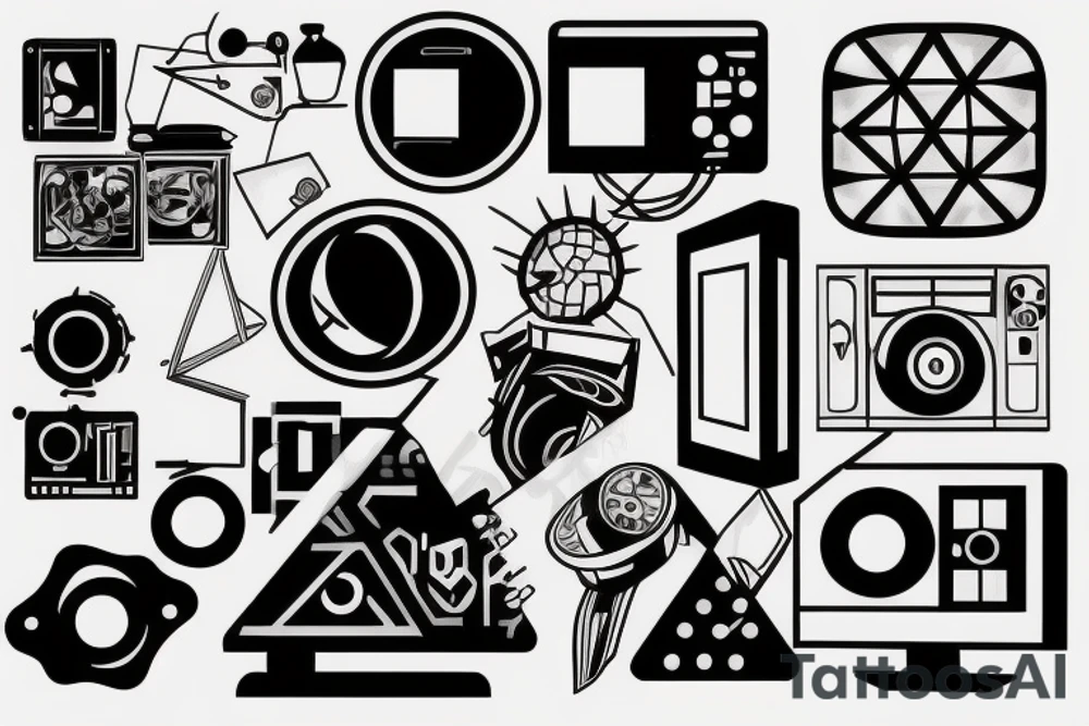 A computer tattoo idea
