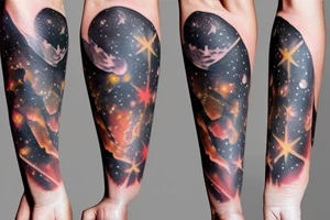 hubble deep field tattoo idea