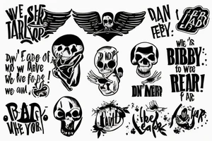 Baby, take my hand (don't fear the reaper)
We'll be able to fly (don't fear the reaper)
Baby, I'm your man tattoo idea