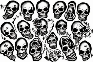 Baby, take my hand don't fear the reaper tattoo idea