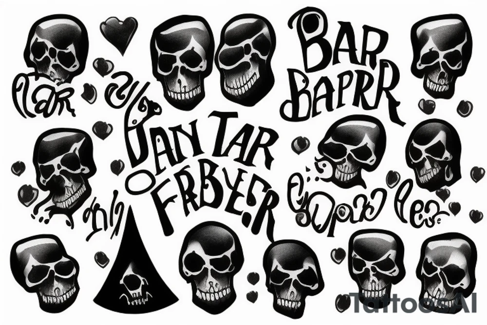Baby, take my hand don't fear the reaper tattoo idea