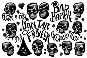 Baby, take my hand don't fear the reaper tattoo idea
