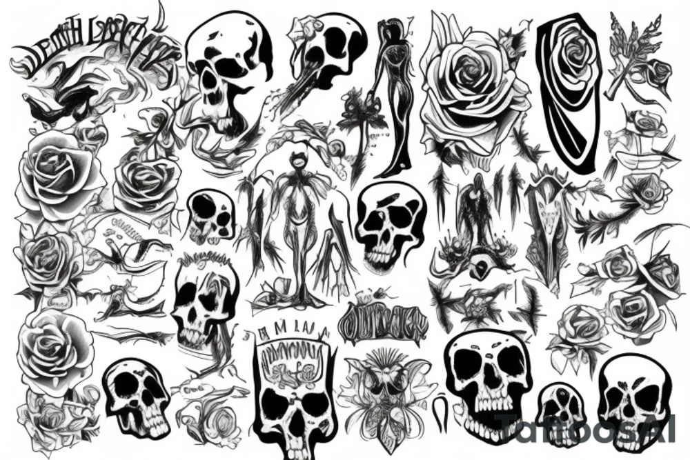 from death to life tattoo idea
