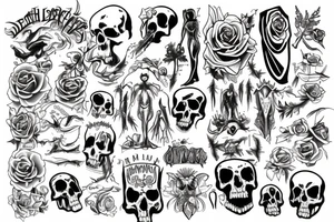 from death to life tattoo idea