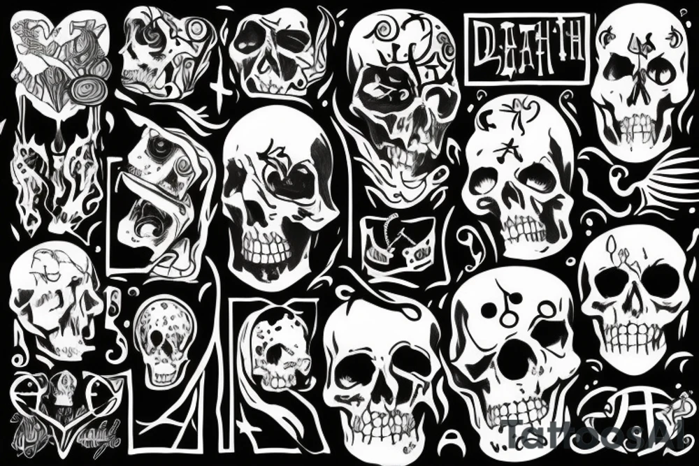 from death to life tattoo idea