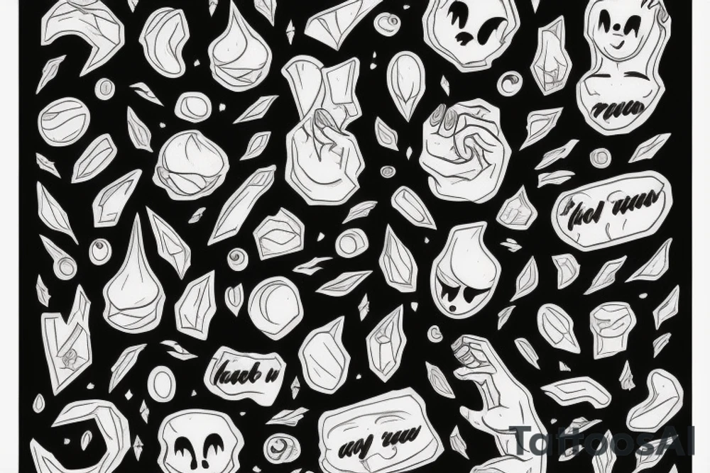 I wanna feel it all joy, pain, and sky tattoo idea