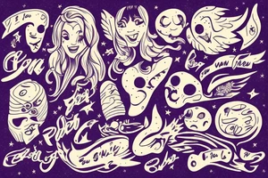 I wanna feel it all joy, pain, and sky tattoo idea