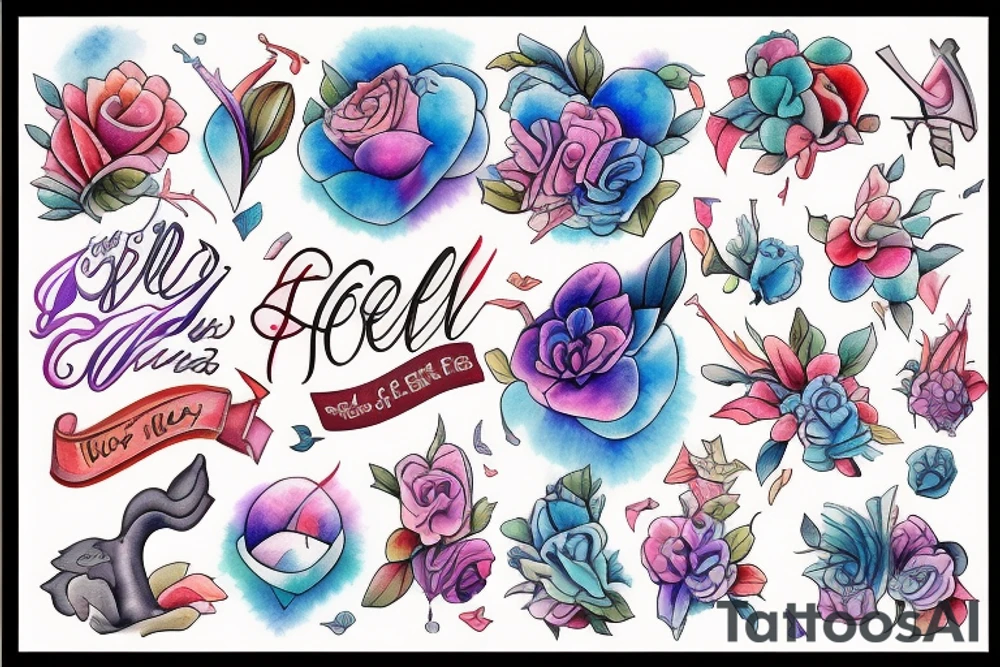 I wanna feel it all joy, pain, and sky tattoo idea