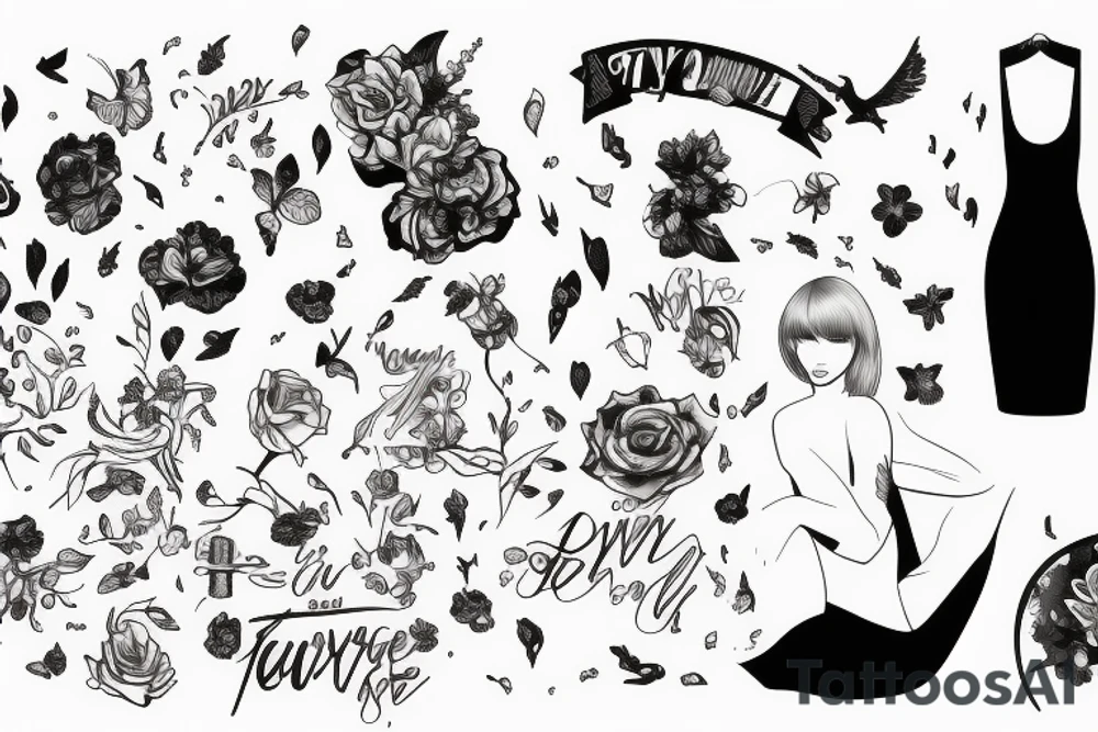Taylor swift tattoo idea