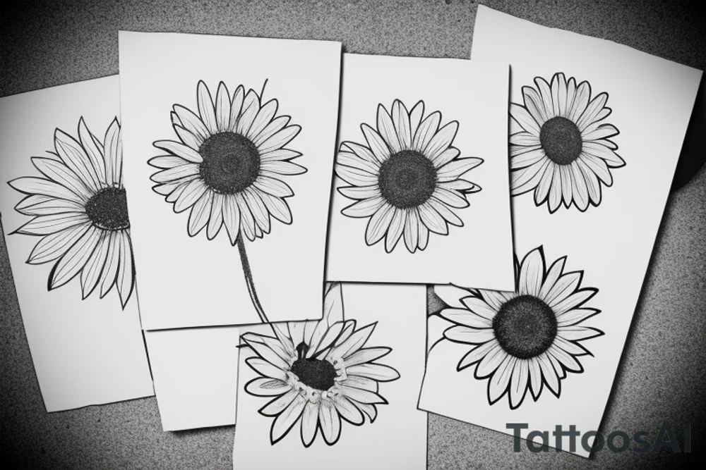 Daisy tattoo idea