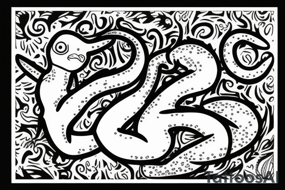 Gecko with no tail, spelled out in the word Grow tattoo idea