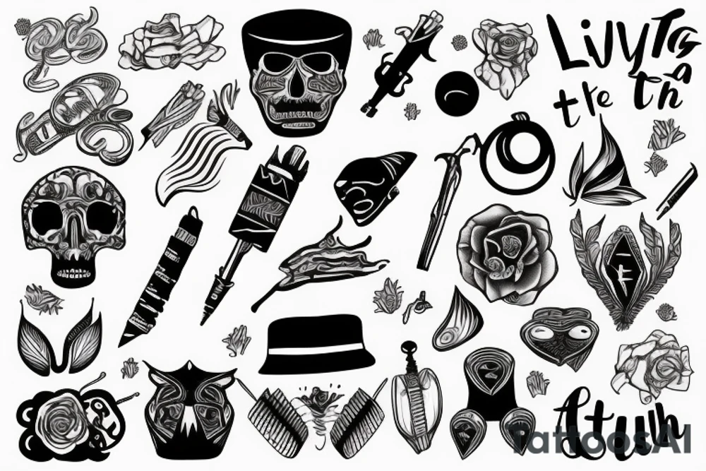 living in the truth tattoo idea