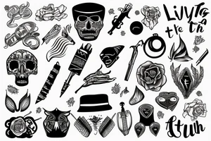 living in the truth tattoo idea