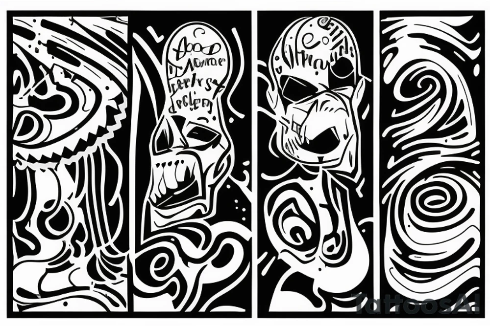 a lonely and helpless man who doesn't enjoy life at all tattoo idea